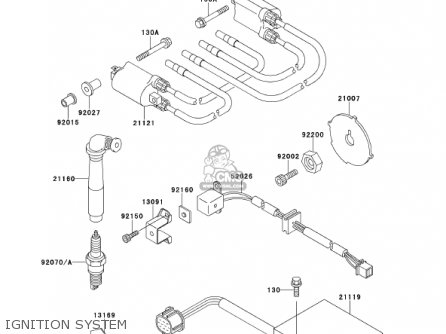 IGNITION SYSTEM - ZX1100D9 NINJAZX11 2001 USA CALIFORNIA
