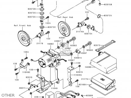 OTHER - ZX1100F1 GPZ1100 1996 USA CALIFORNIA / ABS