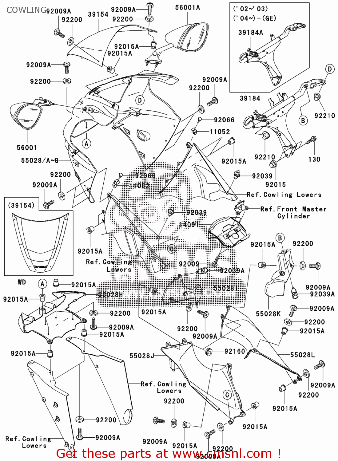 Kawasaki ZX-12R Chain For Kawasaki ZX1200 Ninja ZX-12R 2000-2005