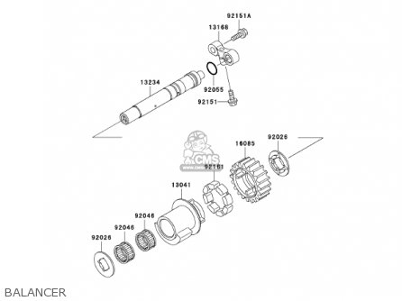 BALANCER - ZX1200A1 ZX12R 2000 USA CALIFORNIA CANADA