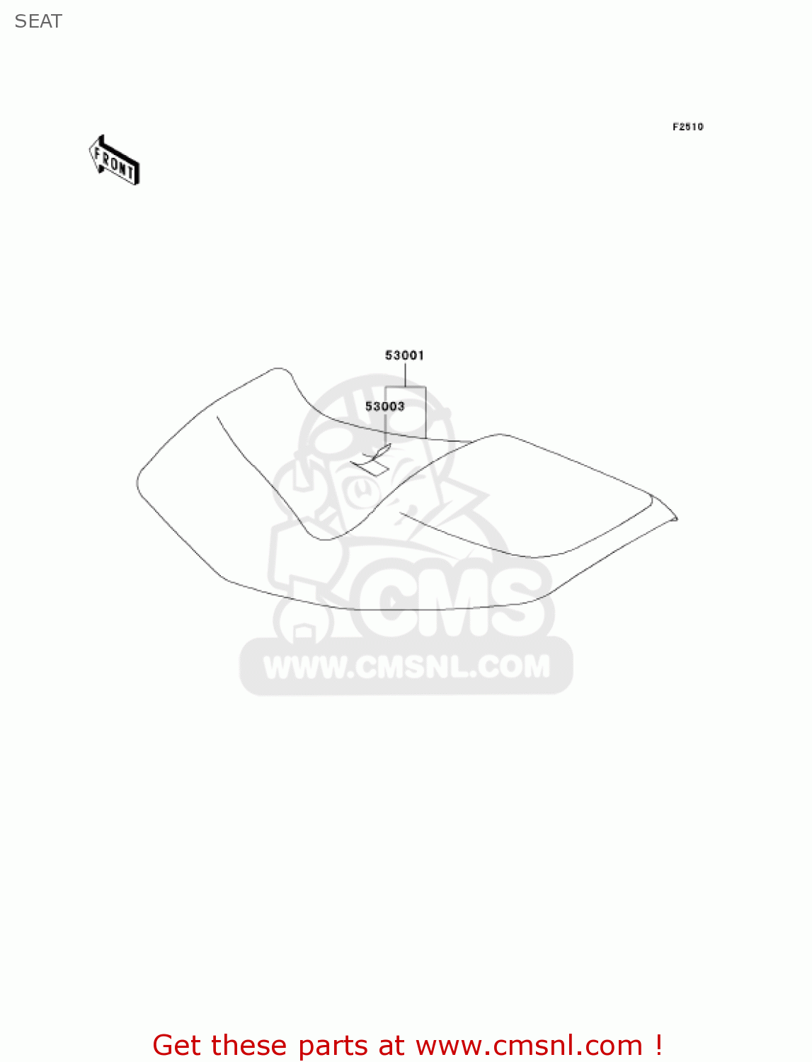 SEAT ZX1200C3 ZZR1200 2004 USA CALIFORNIA CANADA