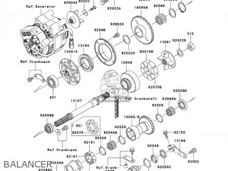 BALANCER - ZX1200C3 ZZR1200 2004 USA CALIFORNIA CANADA