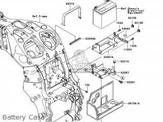 Kawasaki ZX1400C8F NINJA ZX14 2008 USA parts lists and schematics