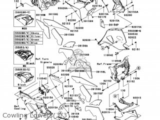 Kawasaki ZX1400C8F NINJA ZX14 2008 USA parts lists and schematics