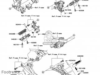 Kawasaki ZX1400C8F NINJA ZX14 2008 USA parts lists and Kawasaki ZX1400C8F NINJA ZX14 2008 USA parts lists and