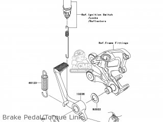 Kawasaki ZX1400CAF NINJA ZX14 2010 USA parts lists and schematics