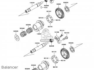 Kawasaki ZX1400CBF NINJA ZX14 2011 USA parts lists and schematics