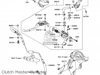 Kawasaki ZX1400ECFA NINJA ZX14R 2012 USA parts lists and schematics