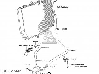 Kawasaki ZX1400ECFA NINJA ZX14R 2012 USA parts lists and