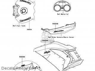 補足ご説明 Kawasaki ZX1400FDF NINJA ZX14R 2013 USA / ABS parts lists