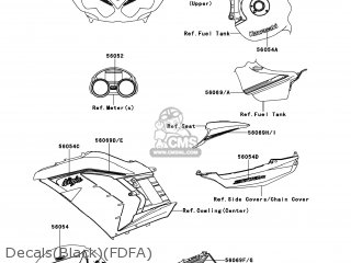 Parts Kawasaki Motorcycle 2000 OEM Parts Diagram for CLUTCH