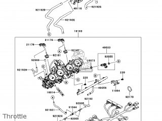 Kawasaki ZX1400FEFA NINJA ZX14R 2014 USA / ABS parts lists