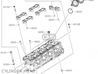 CYLINDER HEAD - ZX1400JKF ZZR1400 PERFORMANCE SPORT 2019 UK, XX