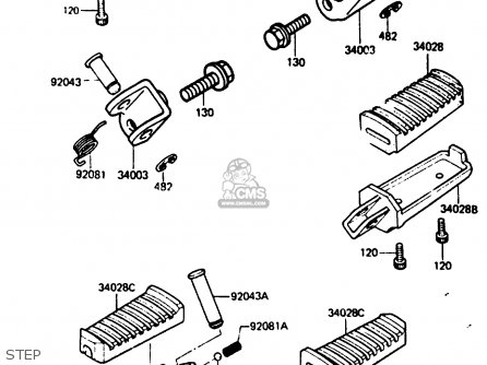 STEP - ZX400C2 1985 EUROPE UK FR GR SD SP