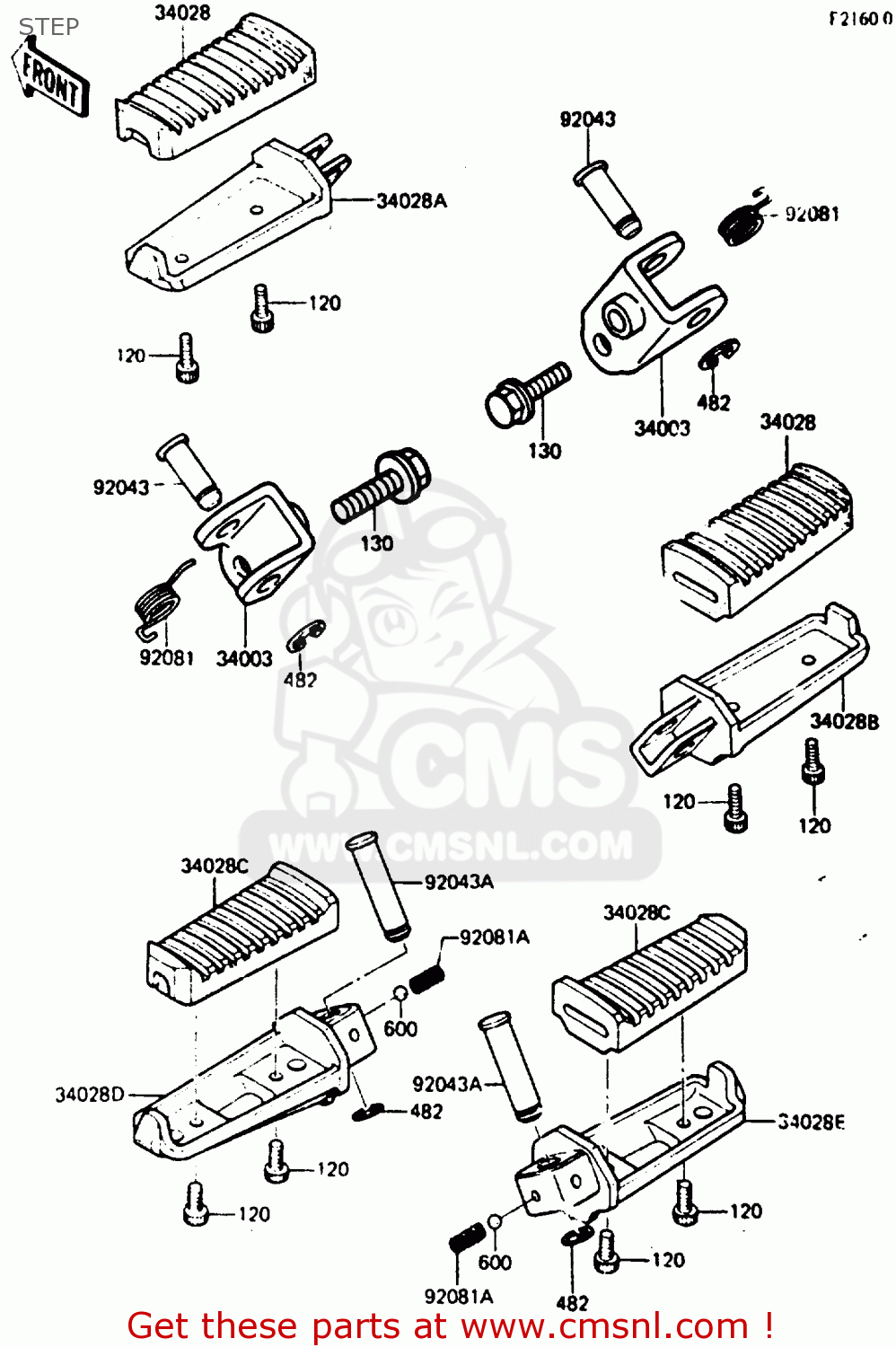 STEP ZX400C3 1987 UNITED KINGDOM SP ST