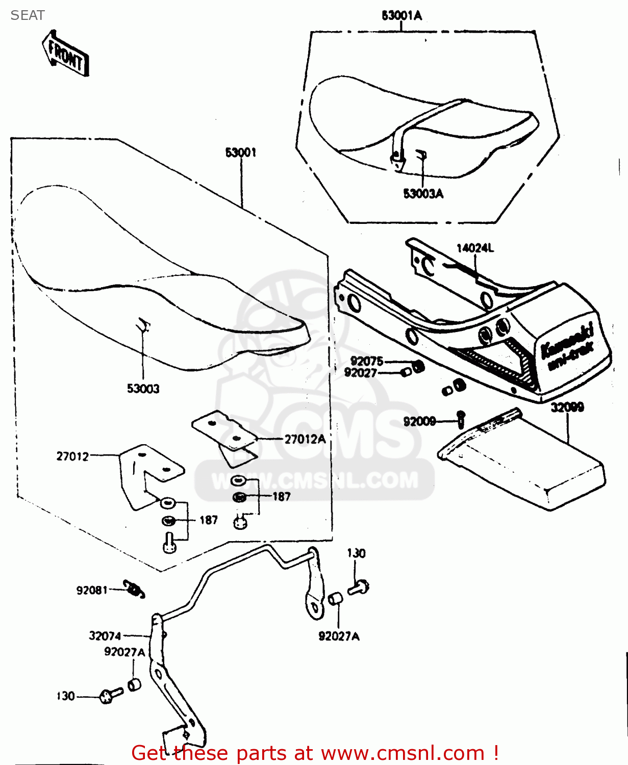 SEAT ZX400C3 1987 UNITED KINGDOM SP ST