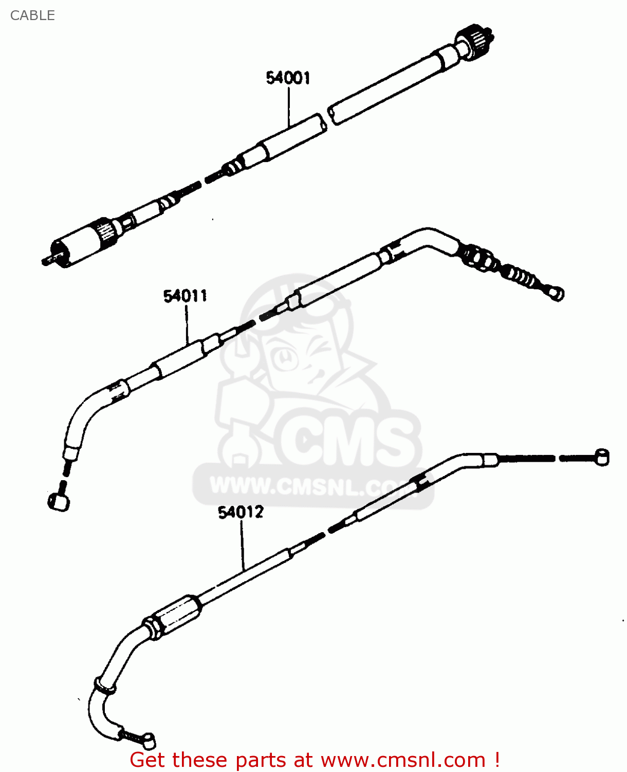 CABLE ZX400C3 1987 UNITED KINGDOM SP ST