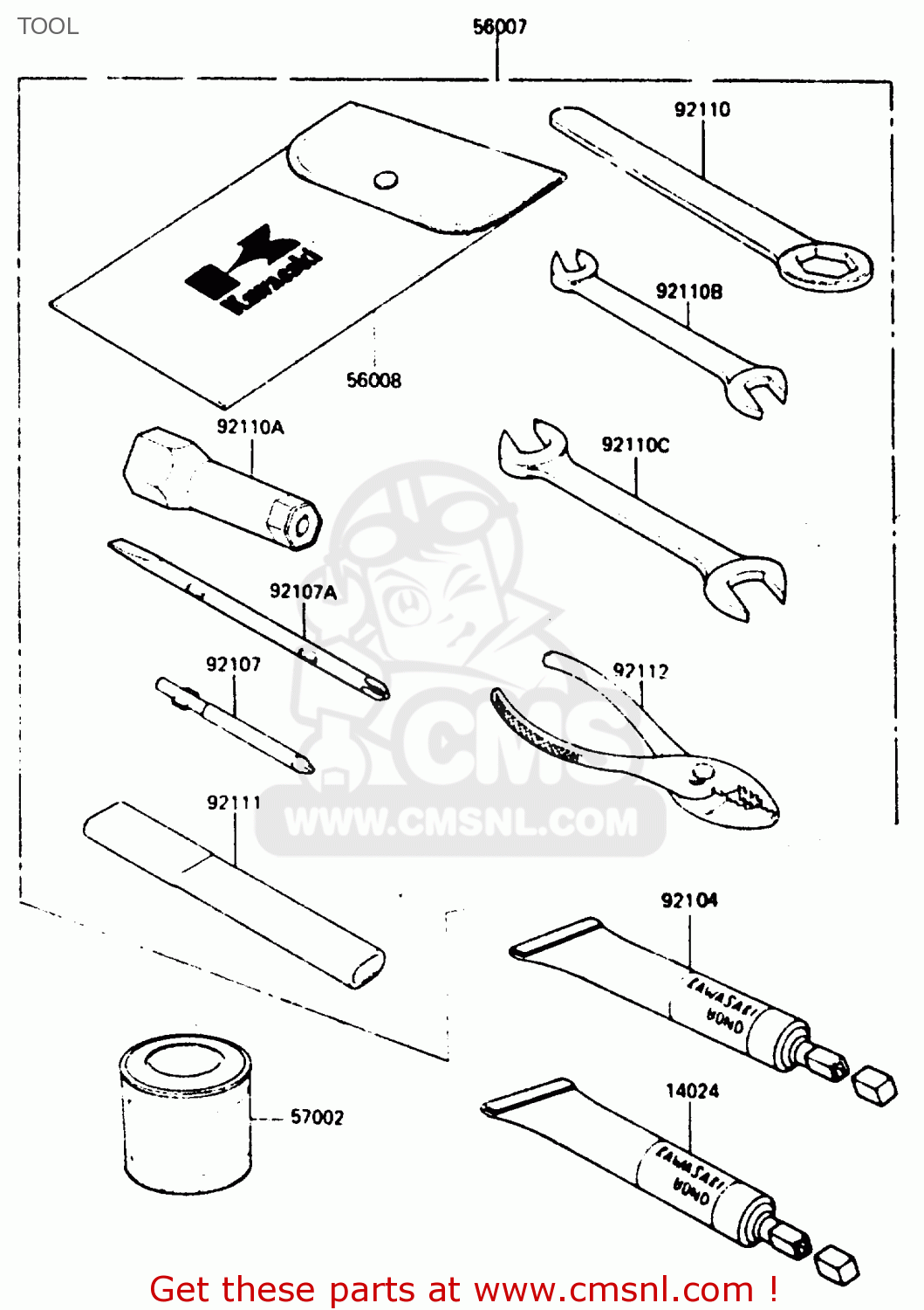 TOOL ZX400C3 1987 UNITED KINGDOM SP ST