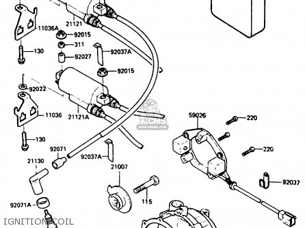IGNITION COIL - ZX400C3 1987 UNITED KINGDOM SP ST