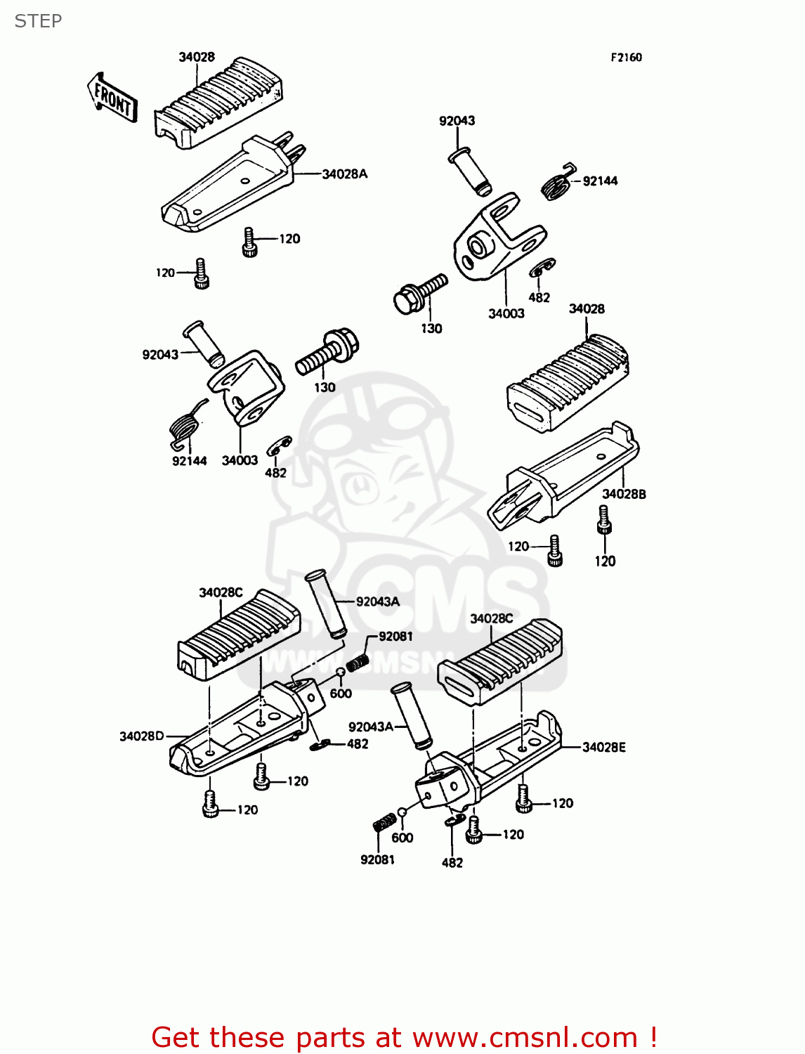 STEP ZX400C4 Z400FII 1991 SPAIN