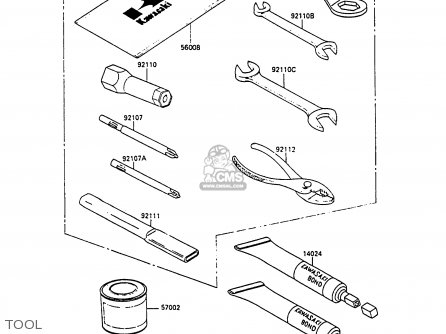 TOOL - ZX400C4 Z400FII 1991 SPAIN