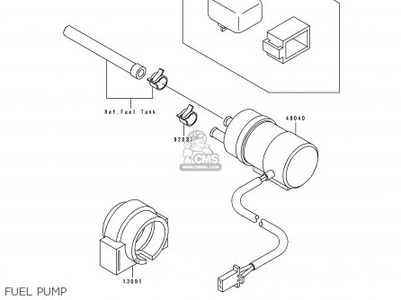 FUEL PUMP - ZX400H2 ZXR400 1990 EUROPE FR AR IT