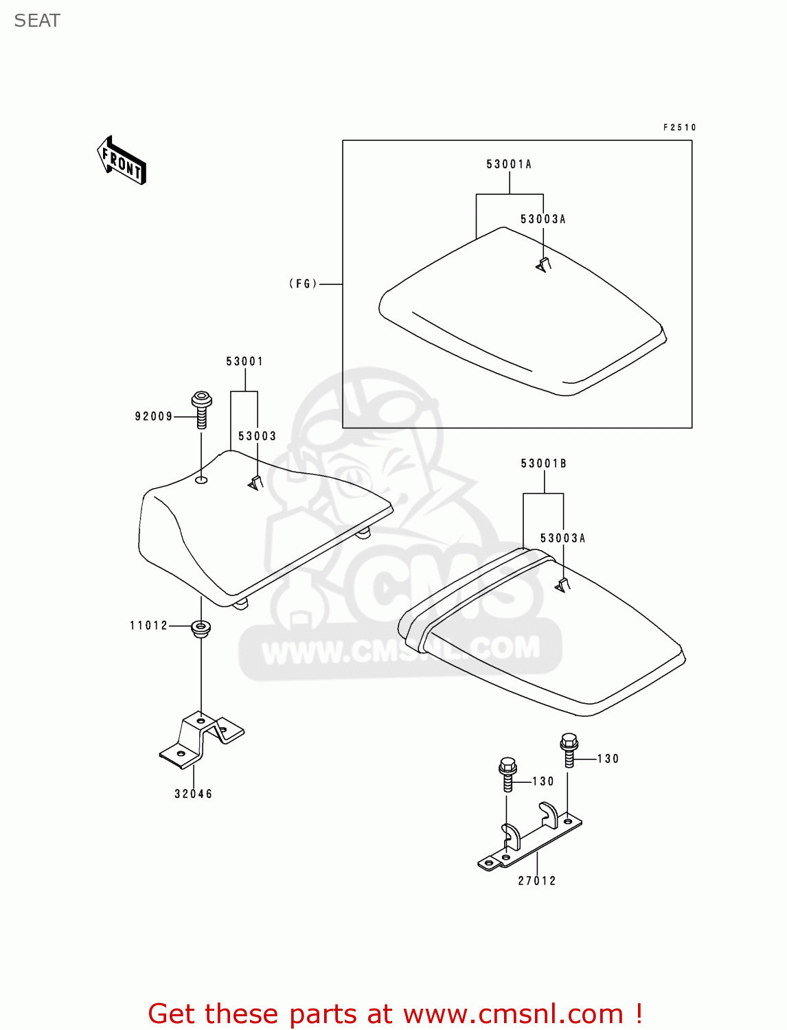 SEAT ZX400L7 ZXR400 1997 AUSTRIA FG