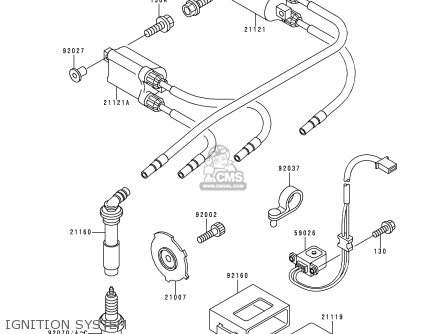 IGNITION SYSTEM - ZX400L8 ZXR400 1998 UNITED KINGDOM NL AR FG IT