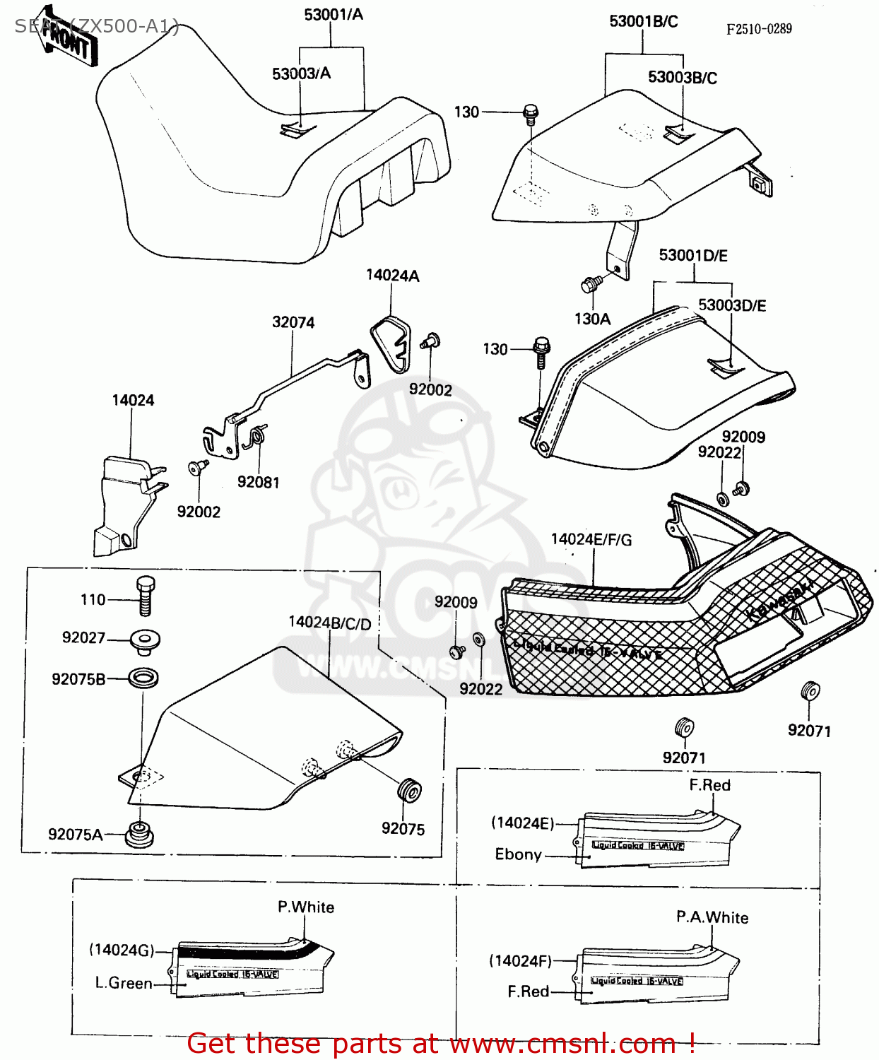 SEAT (ZX500-A1) ZX500A1 1985 EUROPE NR / KPH