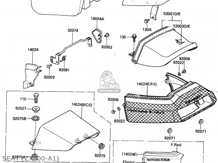 SEAT (ZX500-A1) - ZX500A1 1985 EUROPE NR / KPH