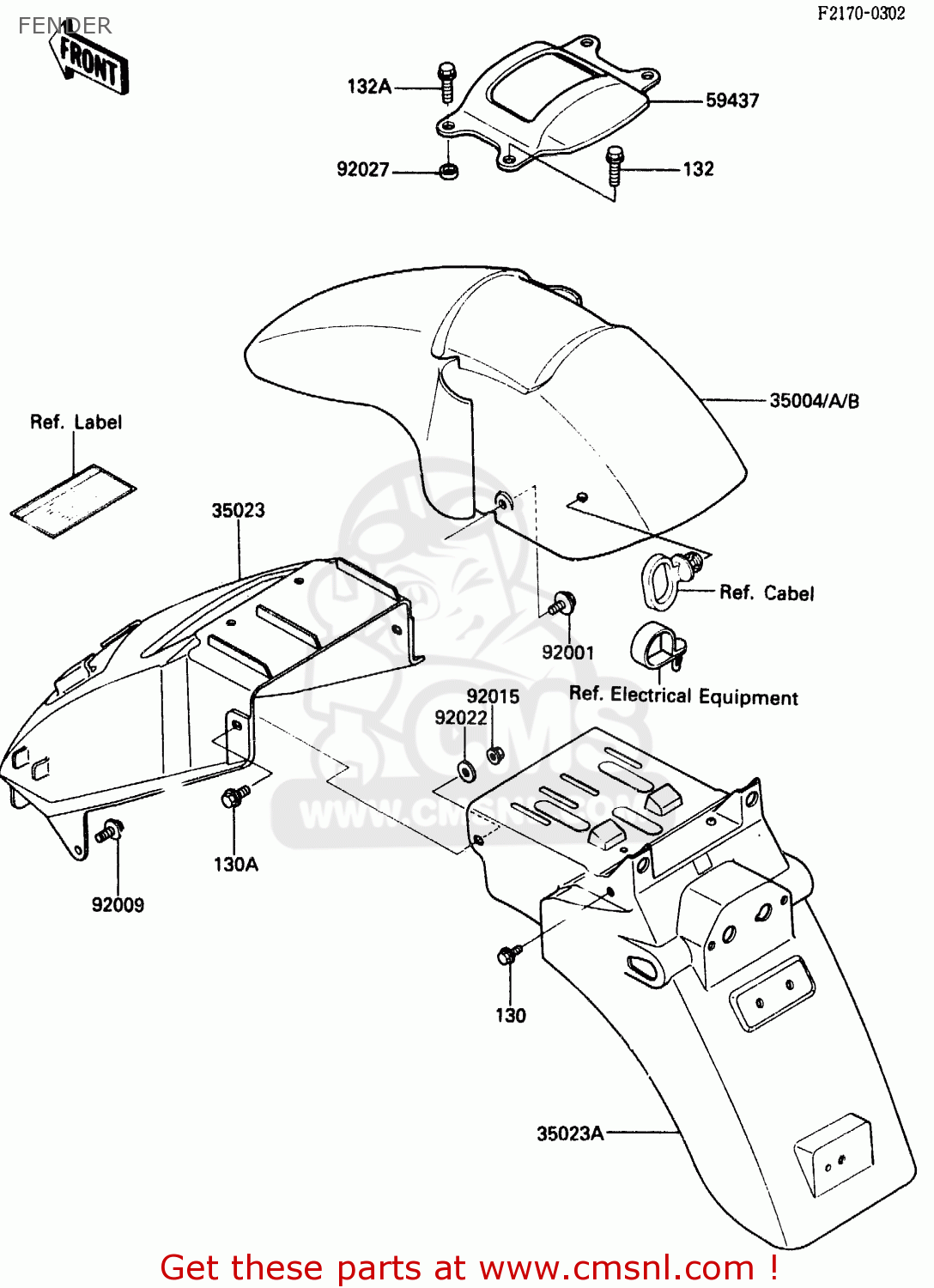 FENDER ZX500A2 1986 EUROPE NR / KPH