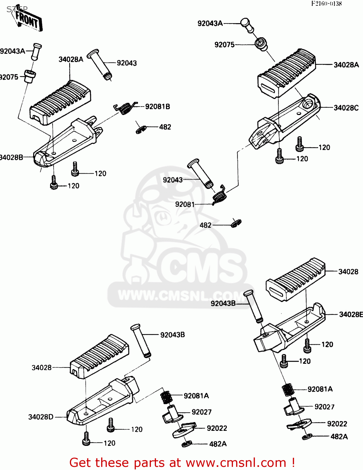 STEP ZX500A2 1986 EUROPE NR / KPH