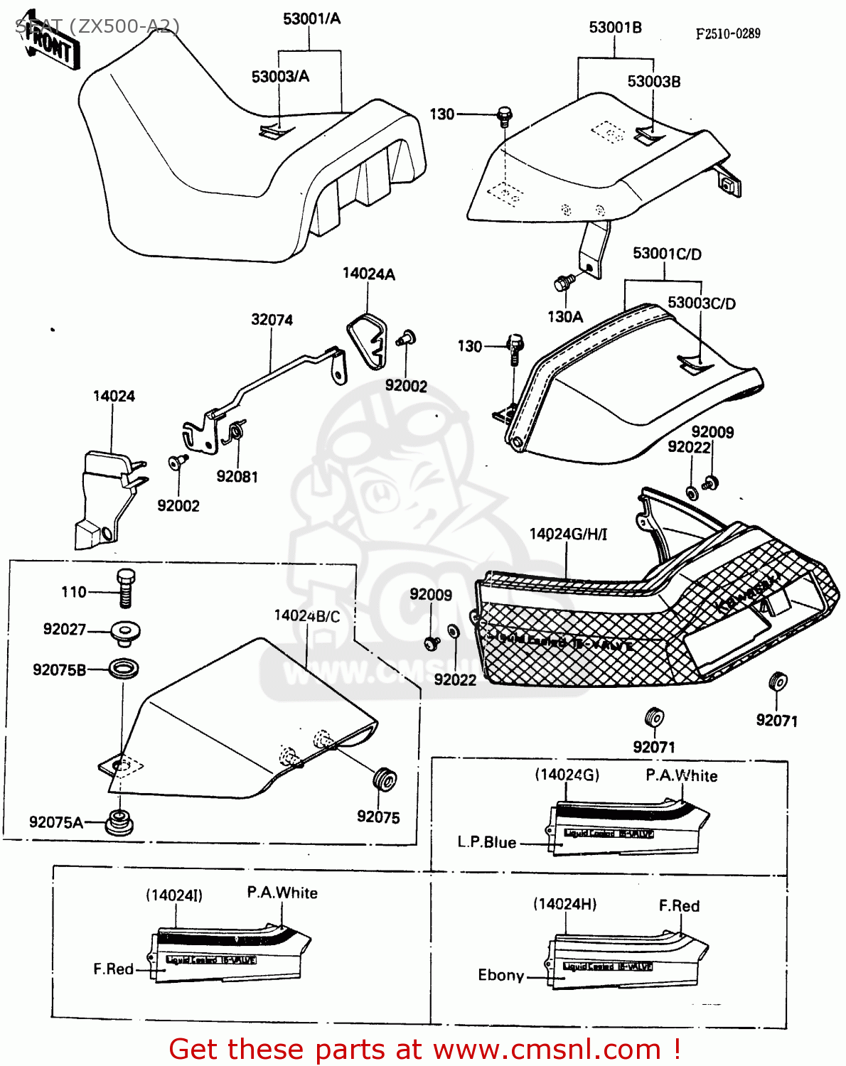 SEAT (ZX500-A2) ZX500A2 1986 EUROPE NR / KPH