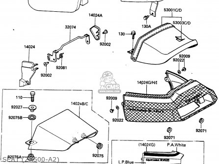 SEAT (ZX500-A2) - ZX500A2 1986 EUROPE NR / KPH