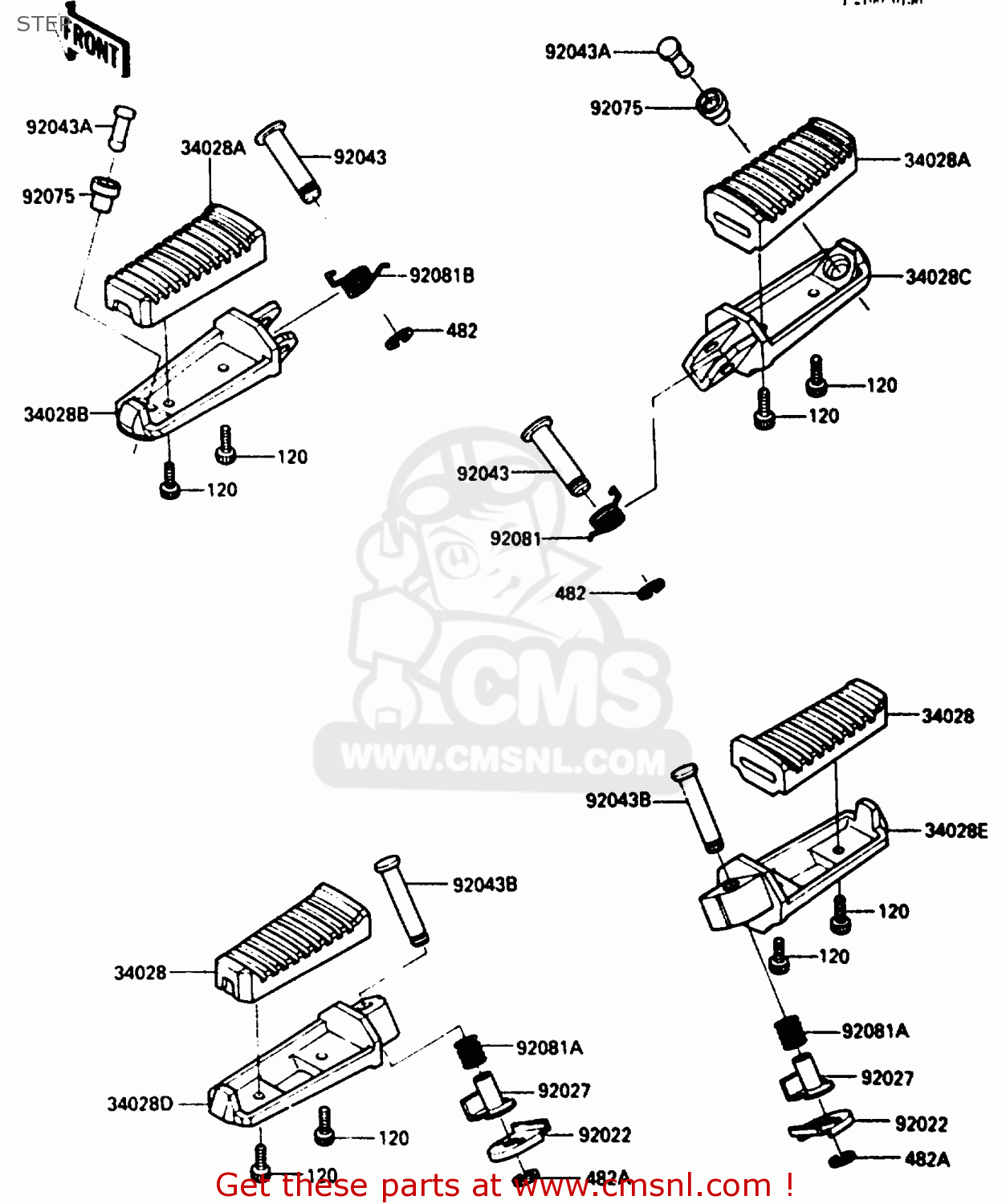 STEP ZX500A3 1987 NORWAY AR / KPH