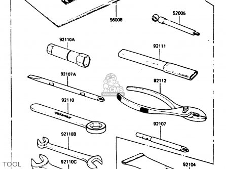 TOOL - ZX500A3 1987 NORWAY AR / KPH