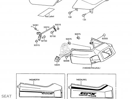 SEAT - ZX500B2 GPX500R 1989 AUSTRIA NR