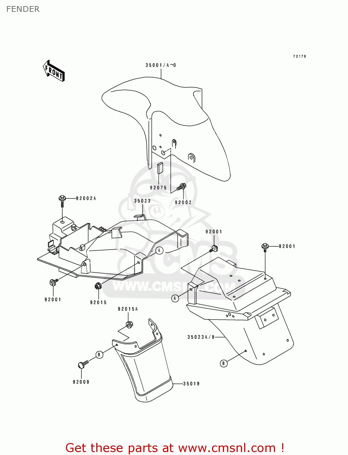 FENDER ZX500C1 ZZR500 1990 AUSTRIA NR
