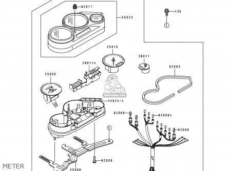 METER - ZX500C2 ZZR500 1991 AUSTRIA NR