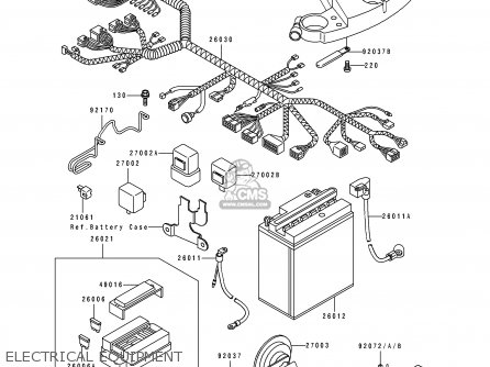 ELECTRICAL EQUIPMENT - ZX500C2 ZZR500 1991 AUSTRIA NR