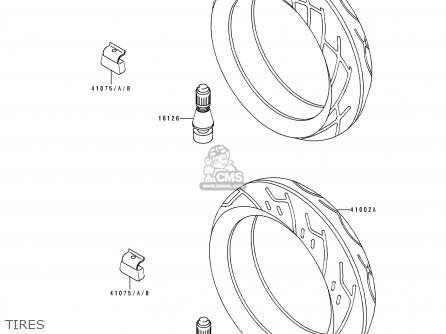 TIRES - ZX500D1 ZZR550 1993 AUSTRIA GR