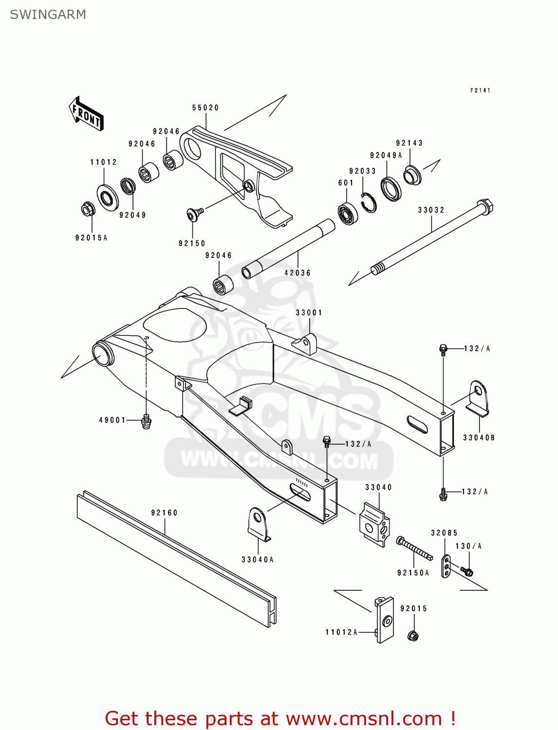 SWINGARM ZX500D2 ZZR550 1994 AUSTRIA