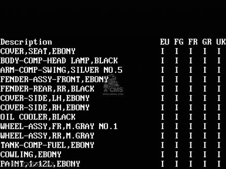 1986 ZX550-A3     01 - ZX550A2 GPZ550 1985 EUROPE UK FR FG GR IT NR SD ST