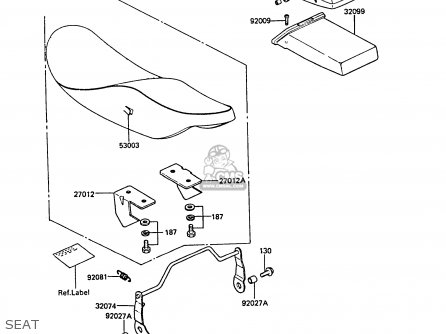 SEAT - ZX550A6 GPZ550 1989 FG