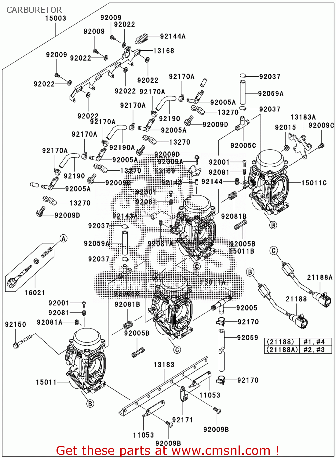 Sensore Temperatura Acqua AHL Per Kawasaki ZX600 ZZR600, ZX750 Ninja ZX7R - Ricambio Originale 21176-1054 - Foto 2