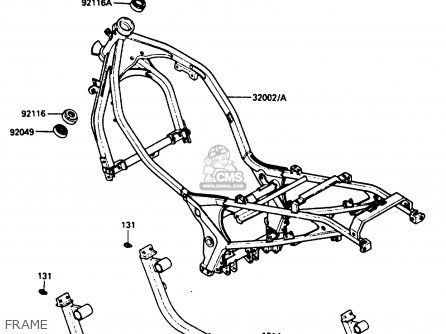 FRAME - ZX600A2 1986 EUROPE UK FR GR IT NR SD