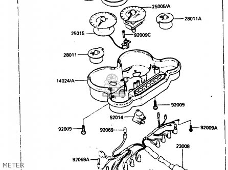 METER - ZX600A2 1986 EUROPE UK FR GR IT NR SD