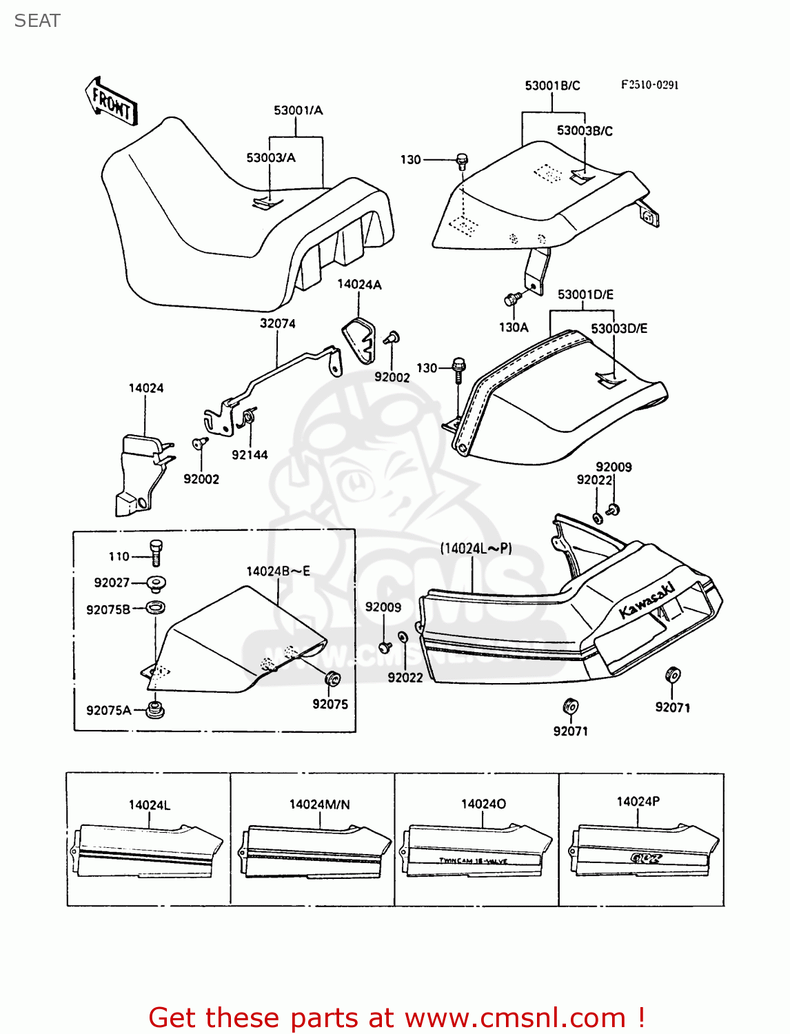 SEAT ZX600A4 NINJA 600R 1988 UNITED KINGDOM FG