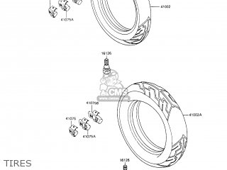 TIRES - ZX600C4 NINJA 600R 1991 USA CALIFORNIA
