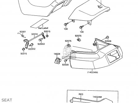 SEAT - ZX600C6 GPX600R 1993 UNITED KINGDOM NL FG SD
